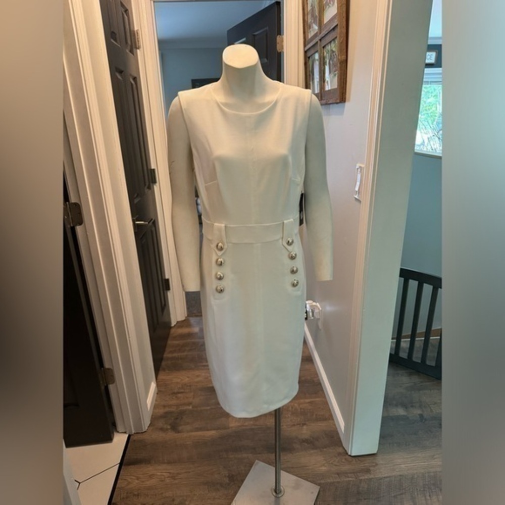 NEW Tommy Hilfiger White Dress SZ 10 women's